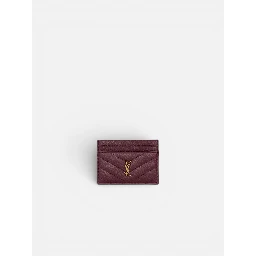 SAINT LAURENT CASSANDRE card holder