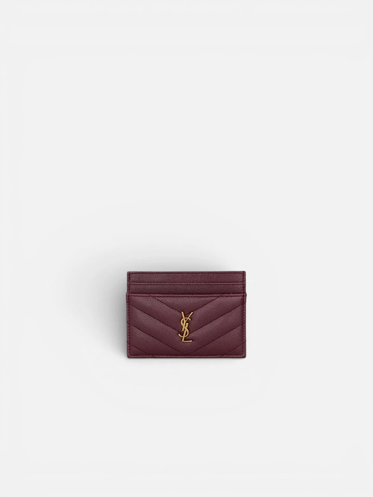 SAINT LAURENT CASSANDRE card holder