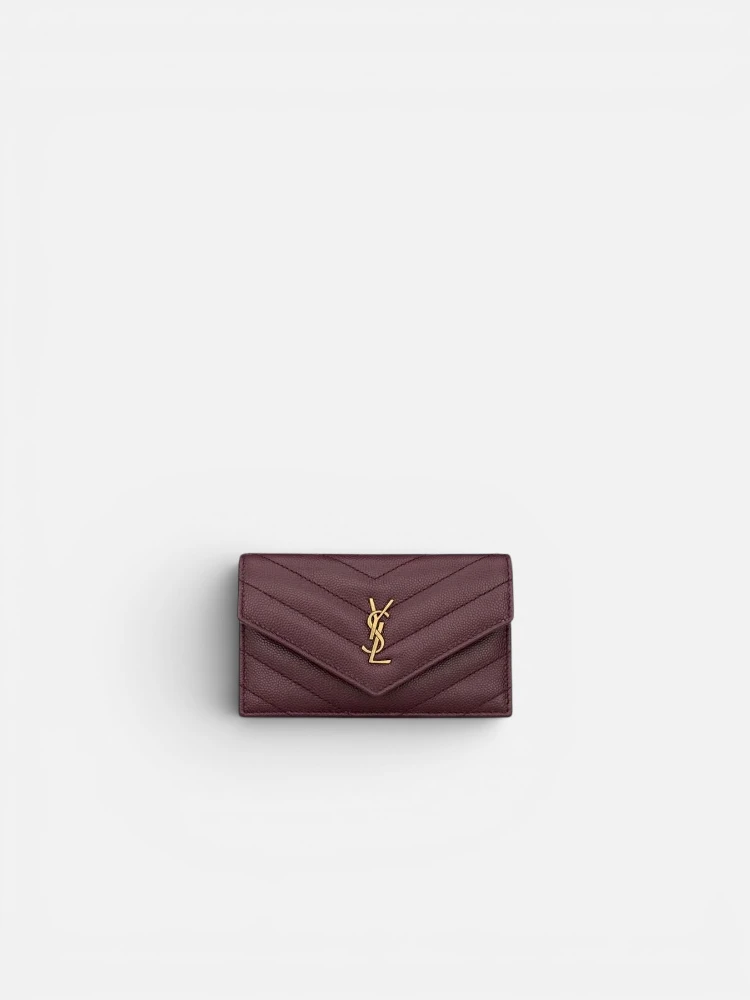 SAINT LAURENT CASSANDRE card holder