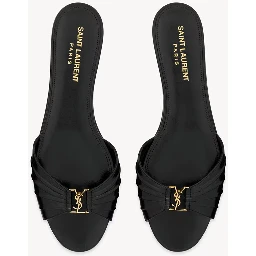 SAINT LAURENT BABYLONE slippers
