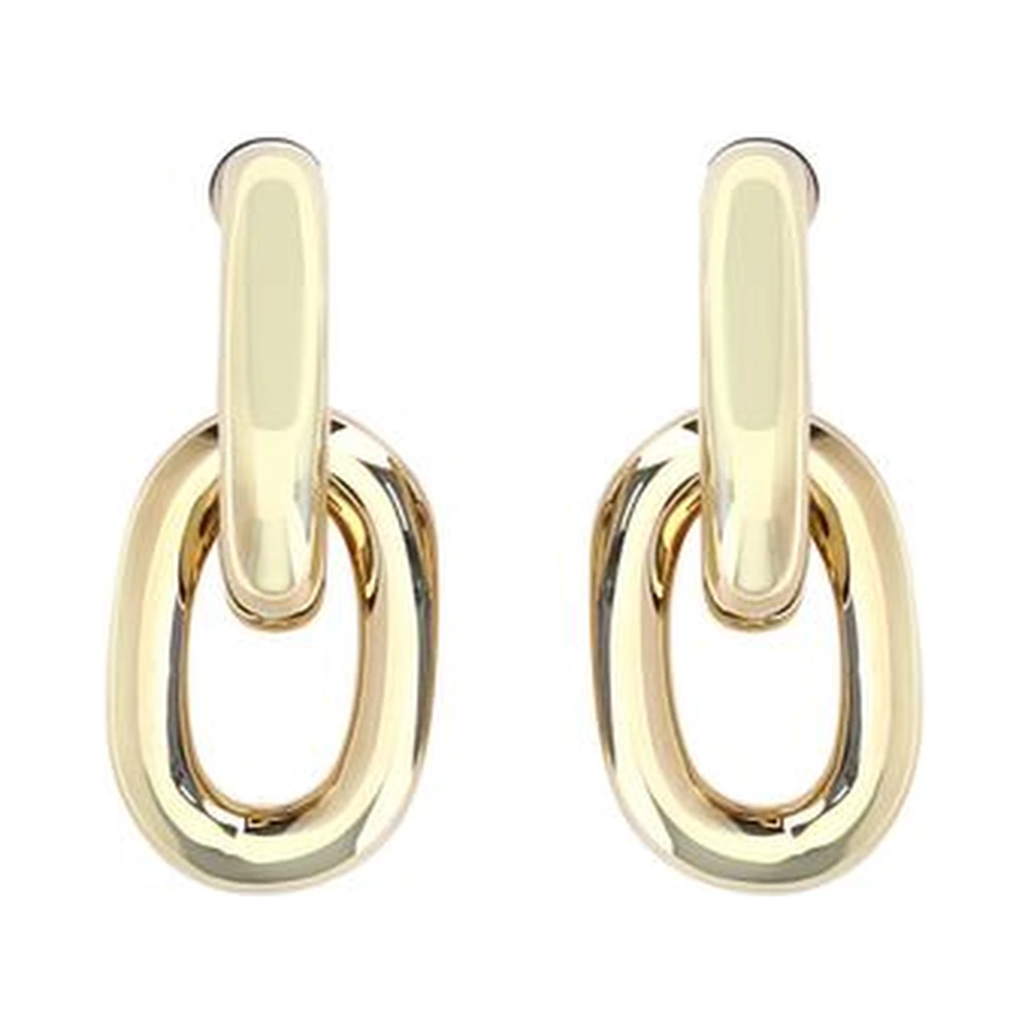 Gold Resin Earrings