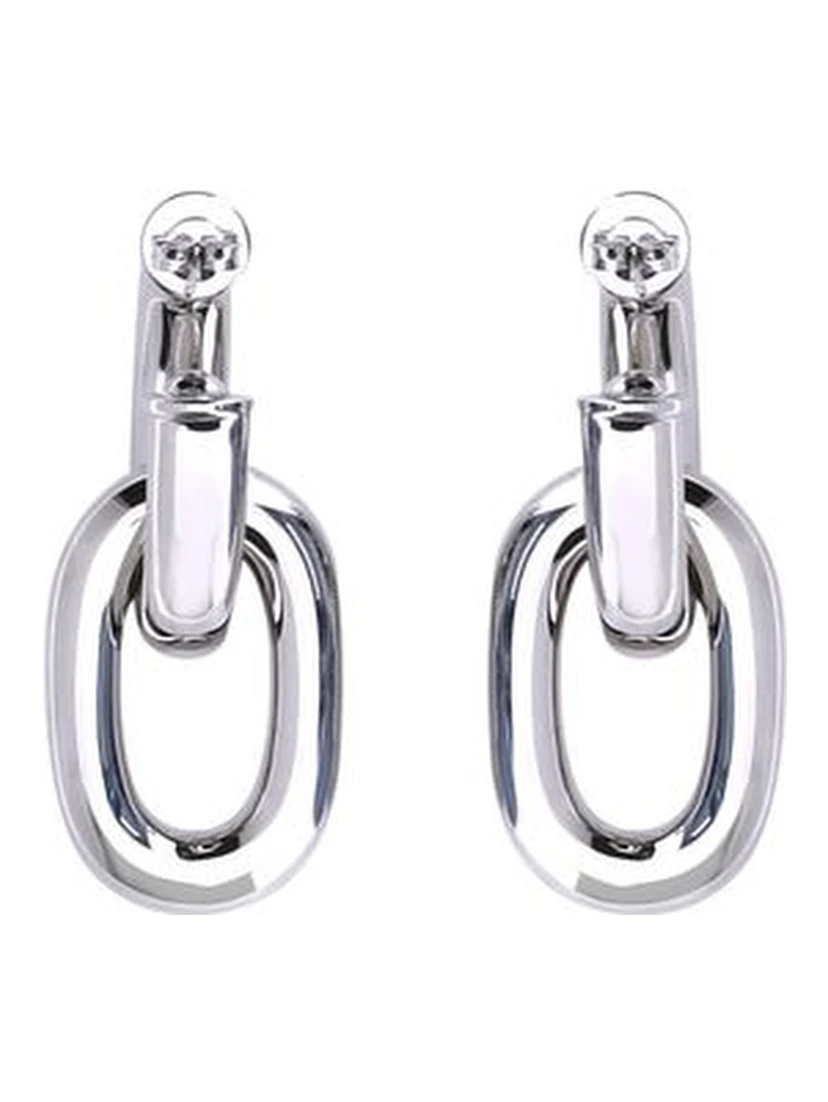 Silver Resin Earrings