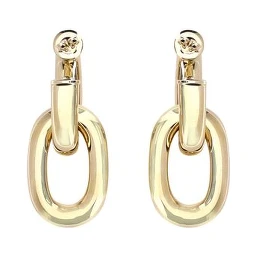 Gold Resin Earrings