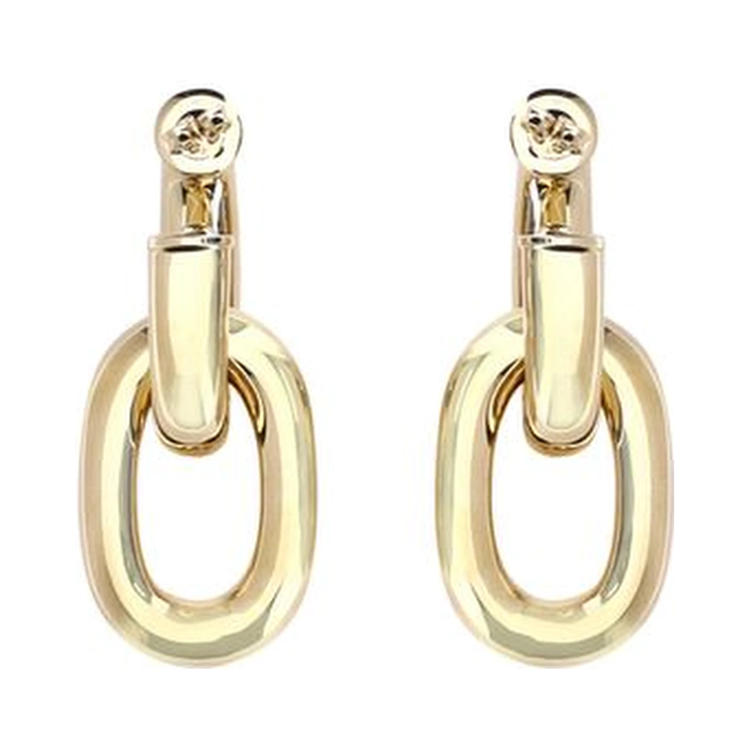 Gold Resin Earrings