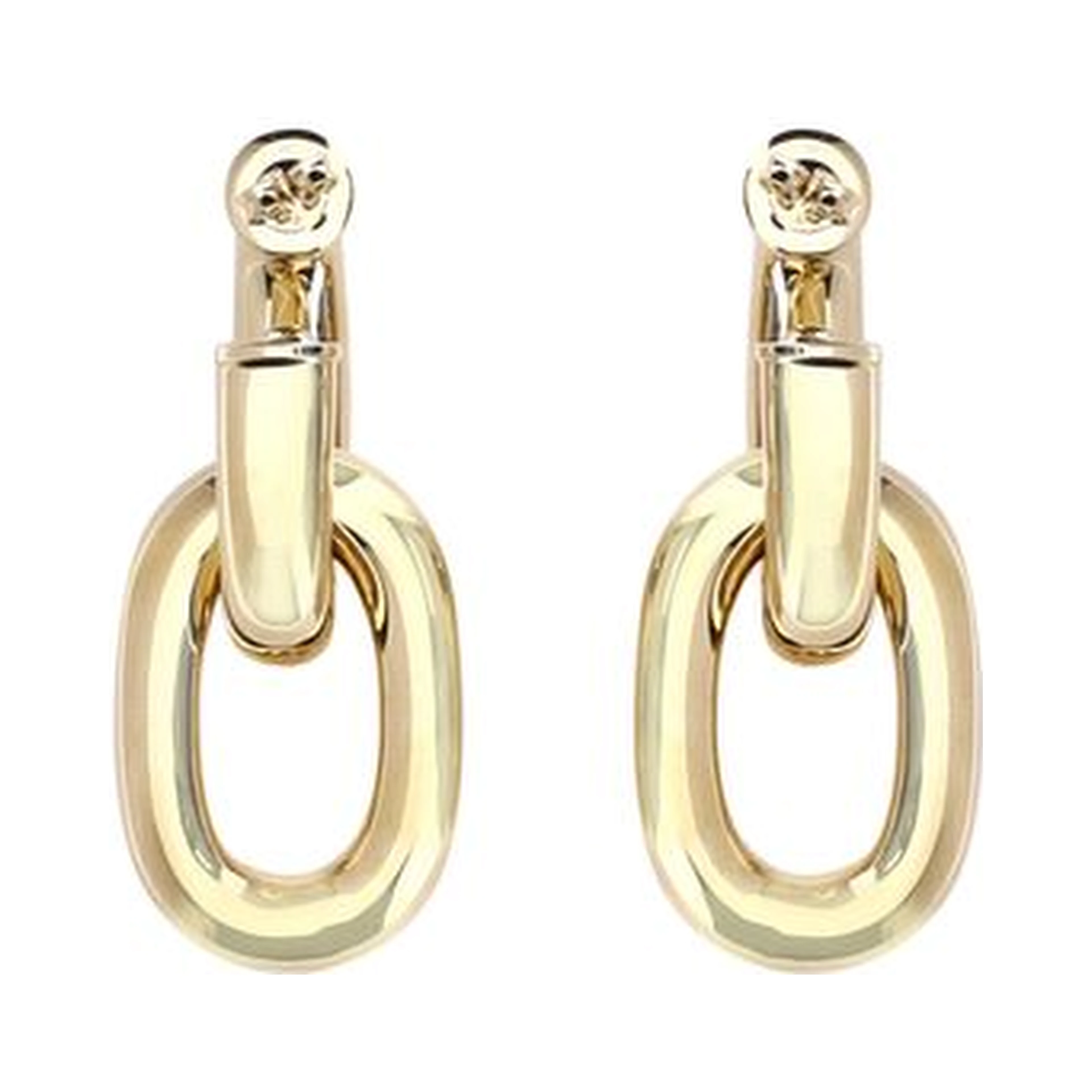 Gold Resin Earrings