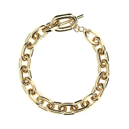 Gold Aluminum Necklace