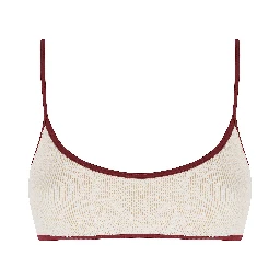 CRINKLE BRALETTE TOP WITH ADJUSTABLE