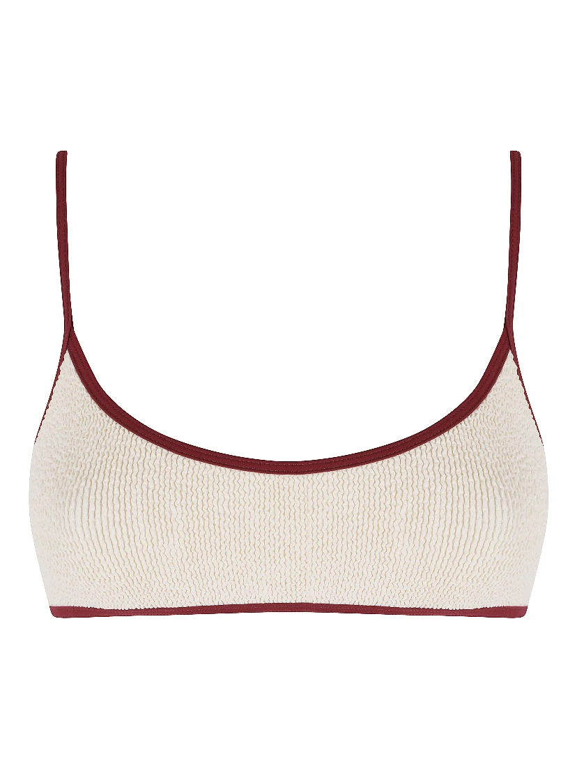 CRINKLE BRALETTE TOP WITH ADJUSTABLE