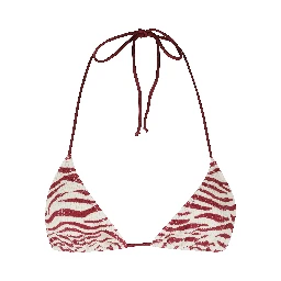 CRINKLE FULLY ADJUSTABLE TRIANGLE BIKINI
