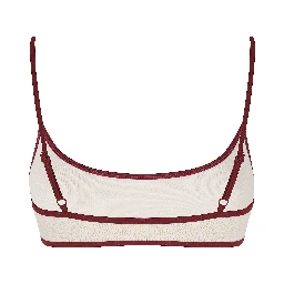 CRINKLE BRALETTE TOP WITH ADJUSTABLE