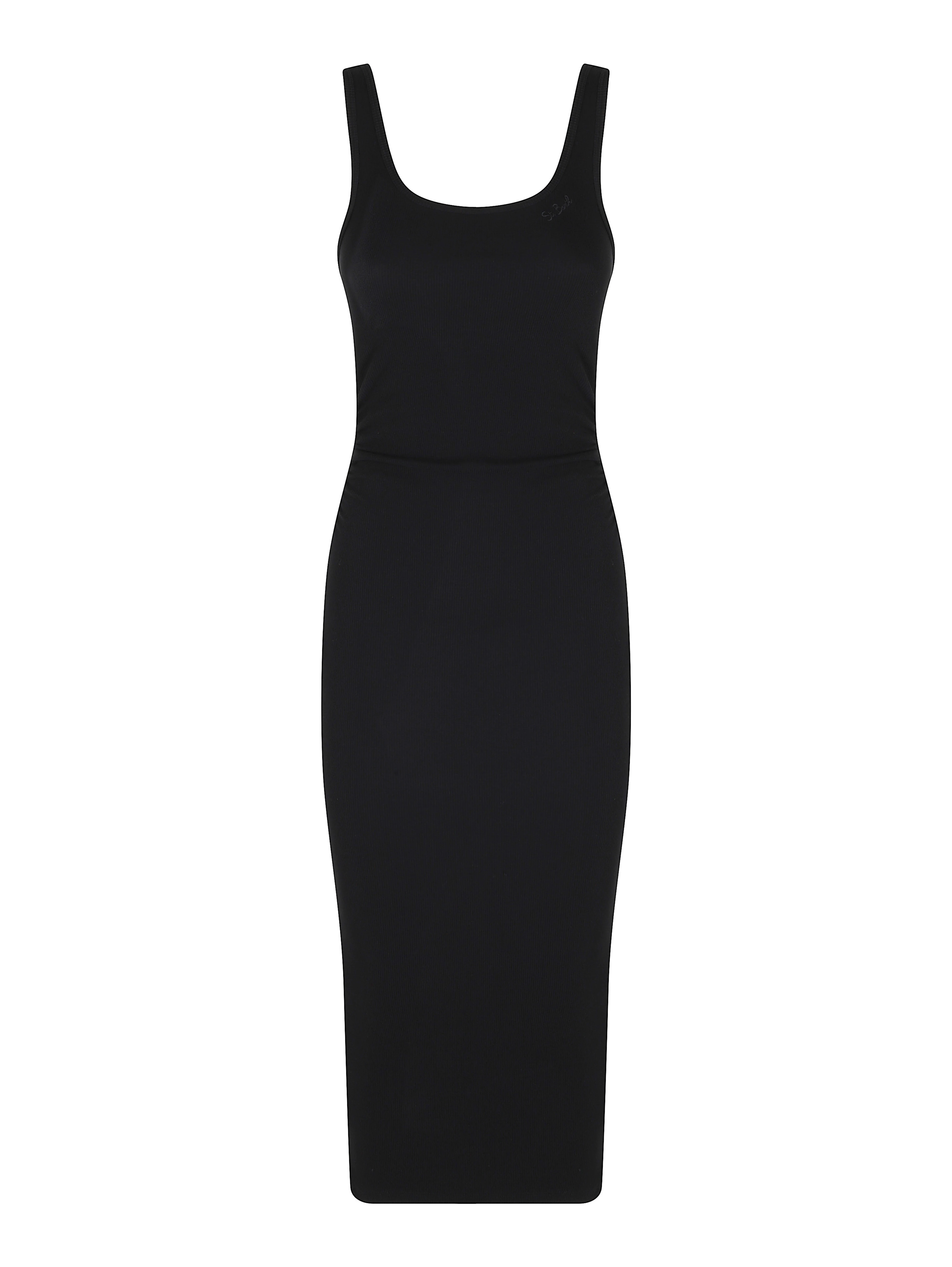 RIB MIDI DRESS