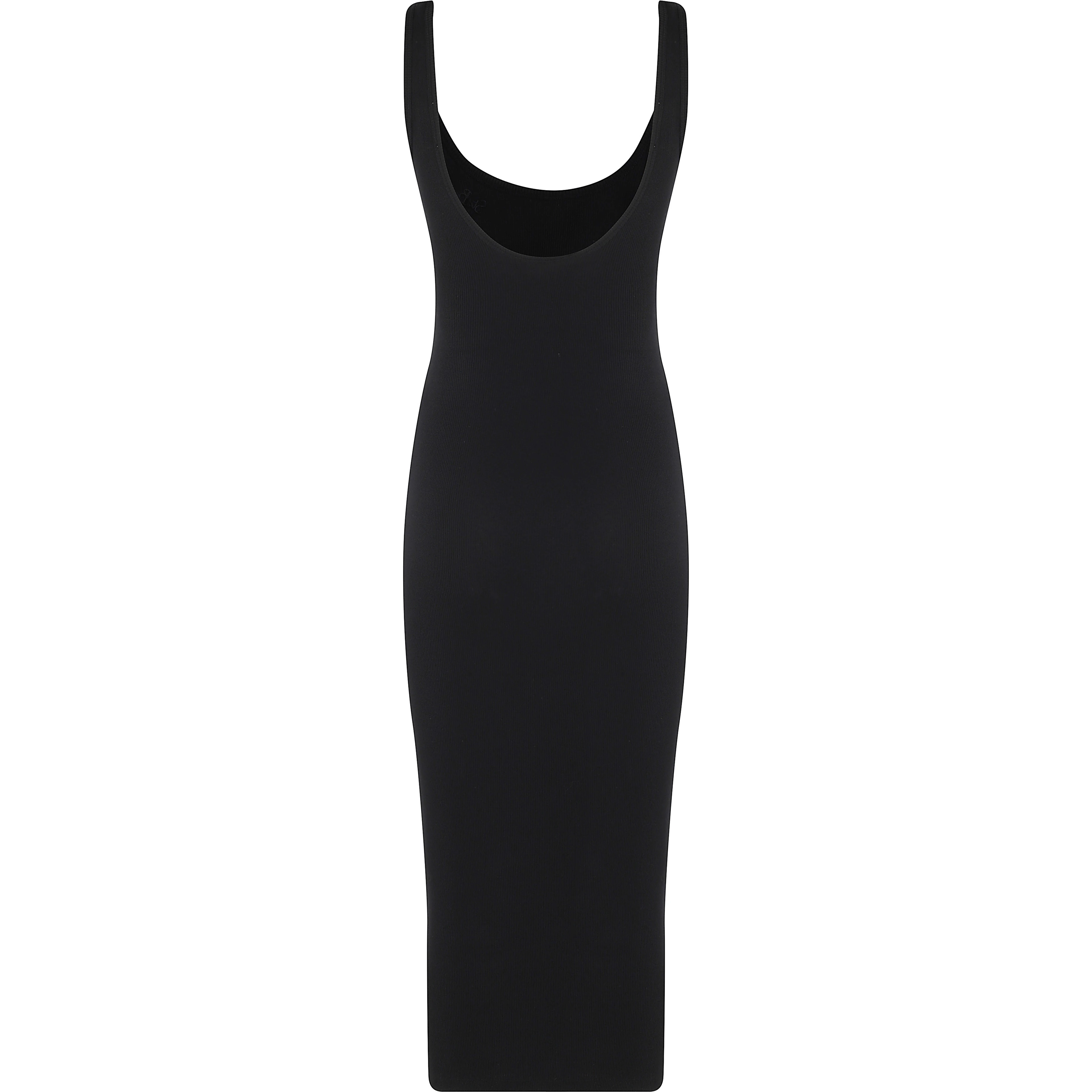 RIB MIDI DRESS
