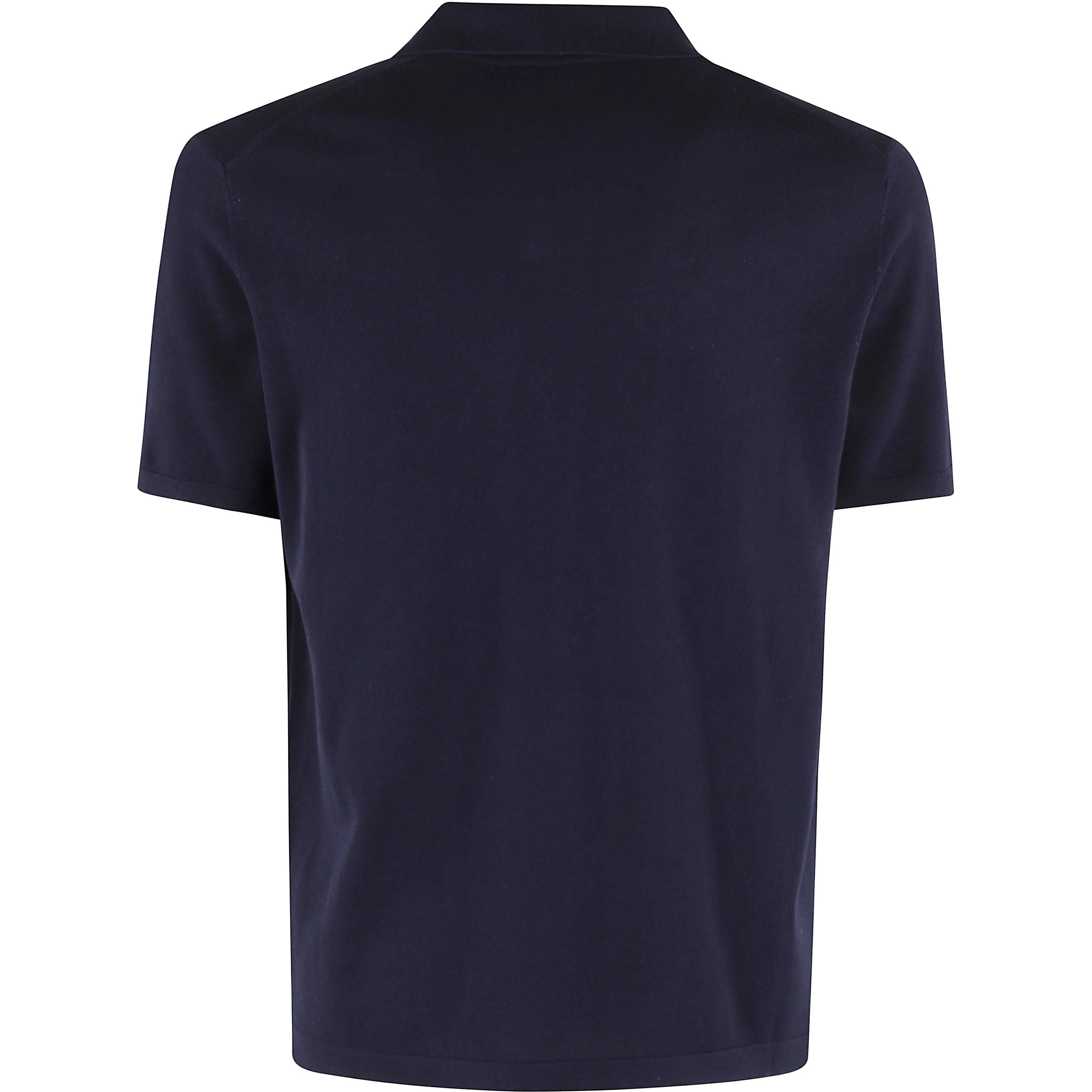 POLO MAGLIA COLLO SKIPPER COTONE 1FILO