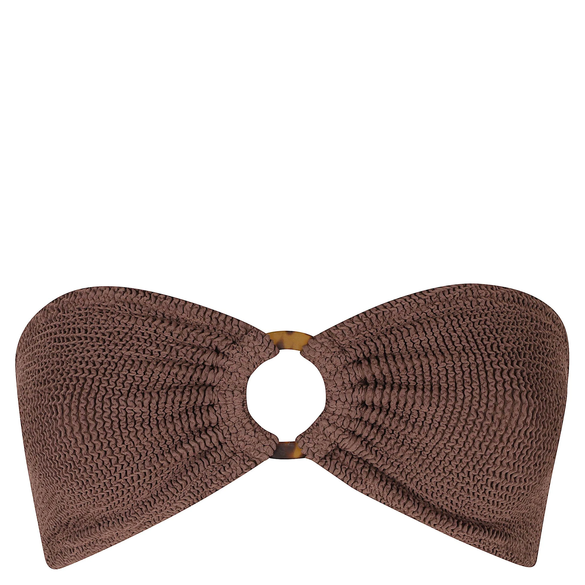 CRINKLE BANDEAU TOP