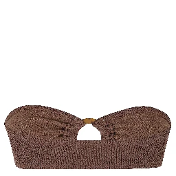CRINKLE BANDEAU TOP