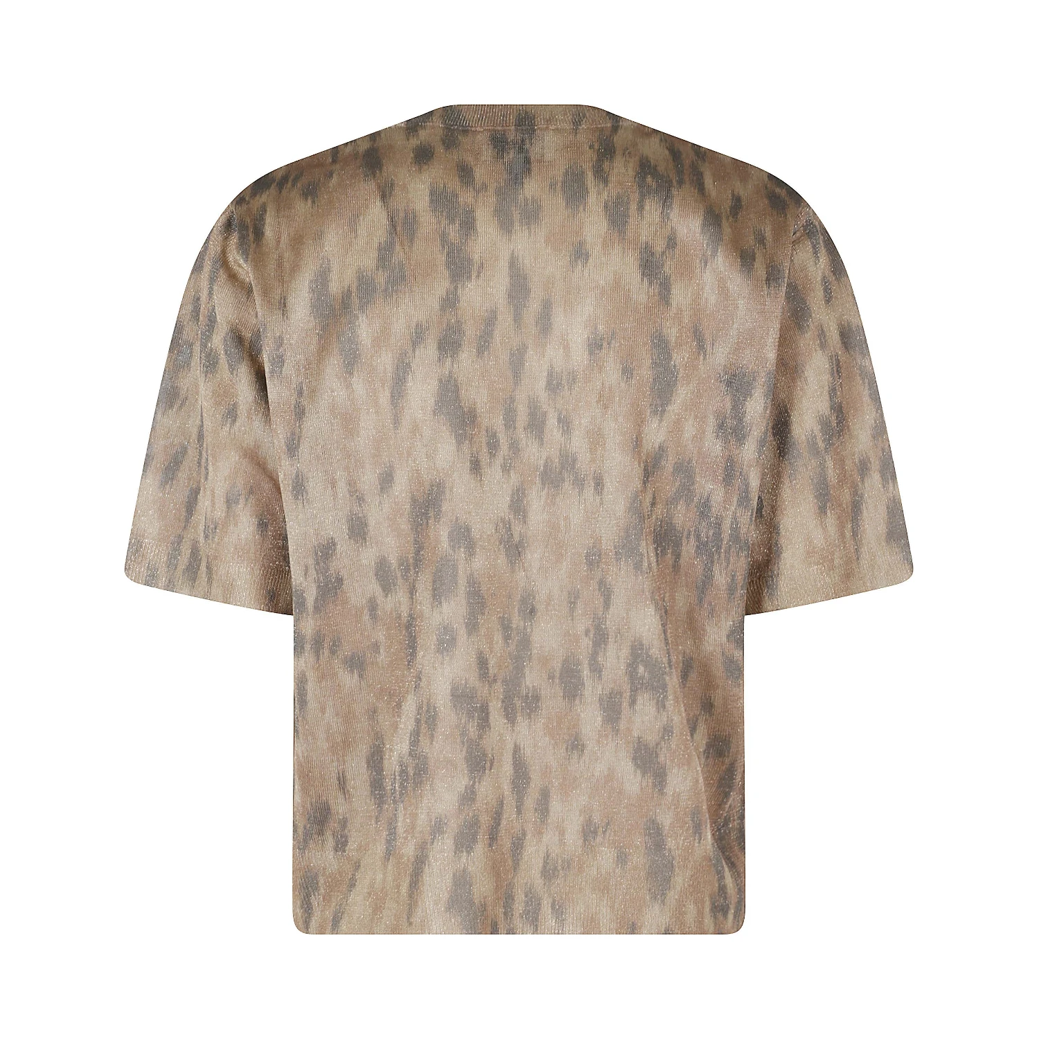 PRINTED METALLIC TSHIRT