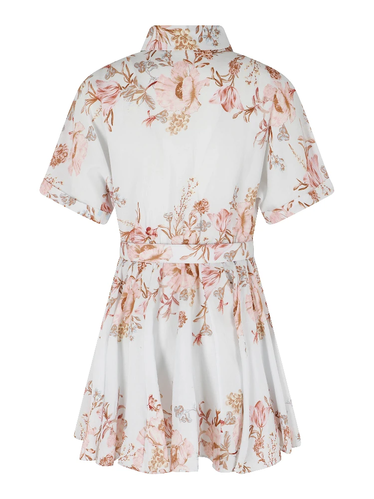 SHORT DRESS WITH BUCKLE BELT alternative