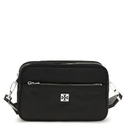 Black Polyamide Shoulder Bag