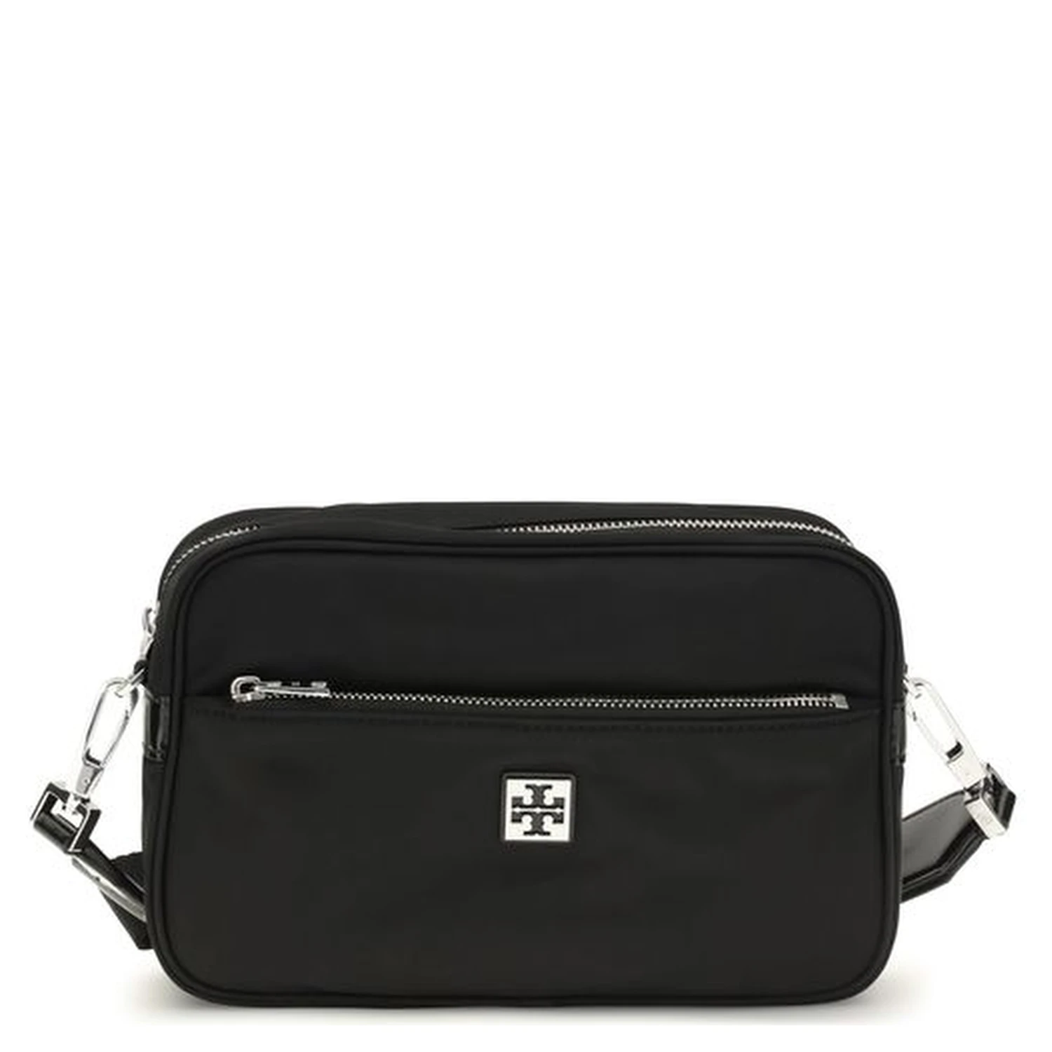 Black Polyamide Shoulder Bag