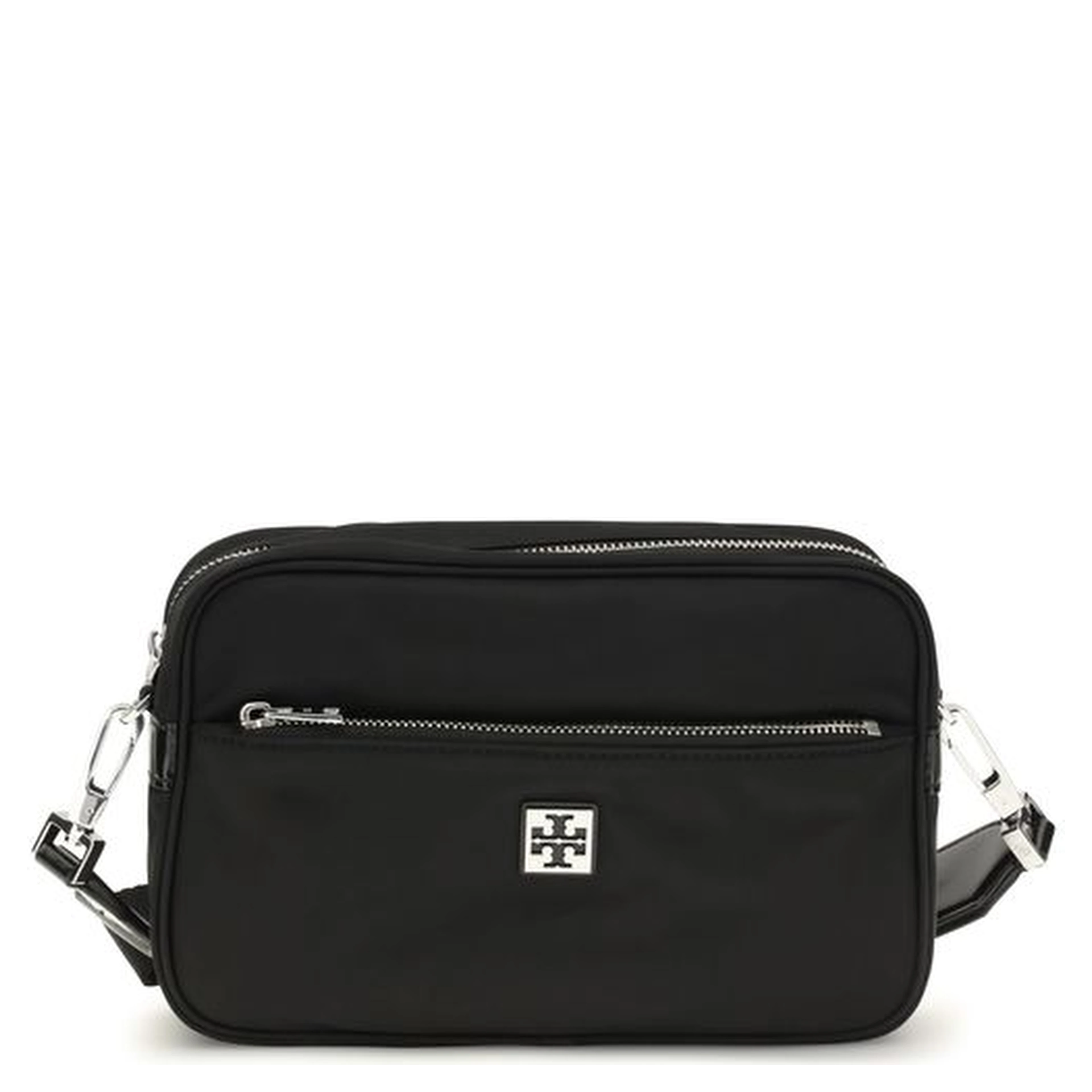 Black Polyamide Shoulder Bag