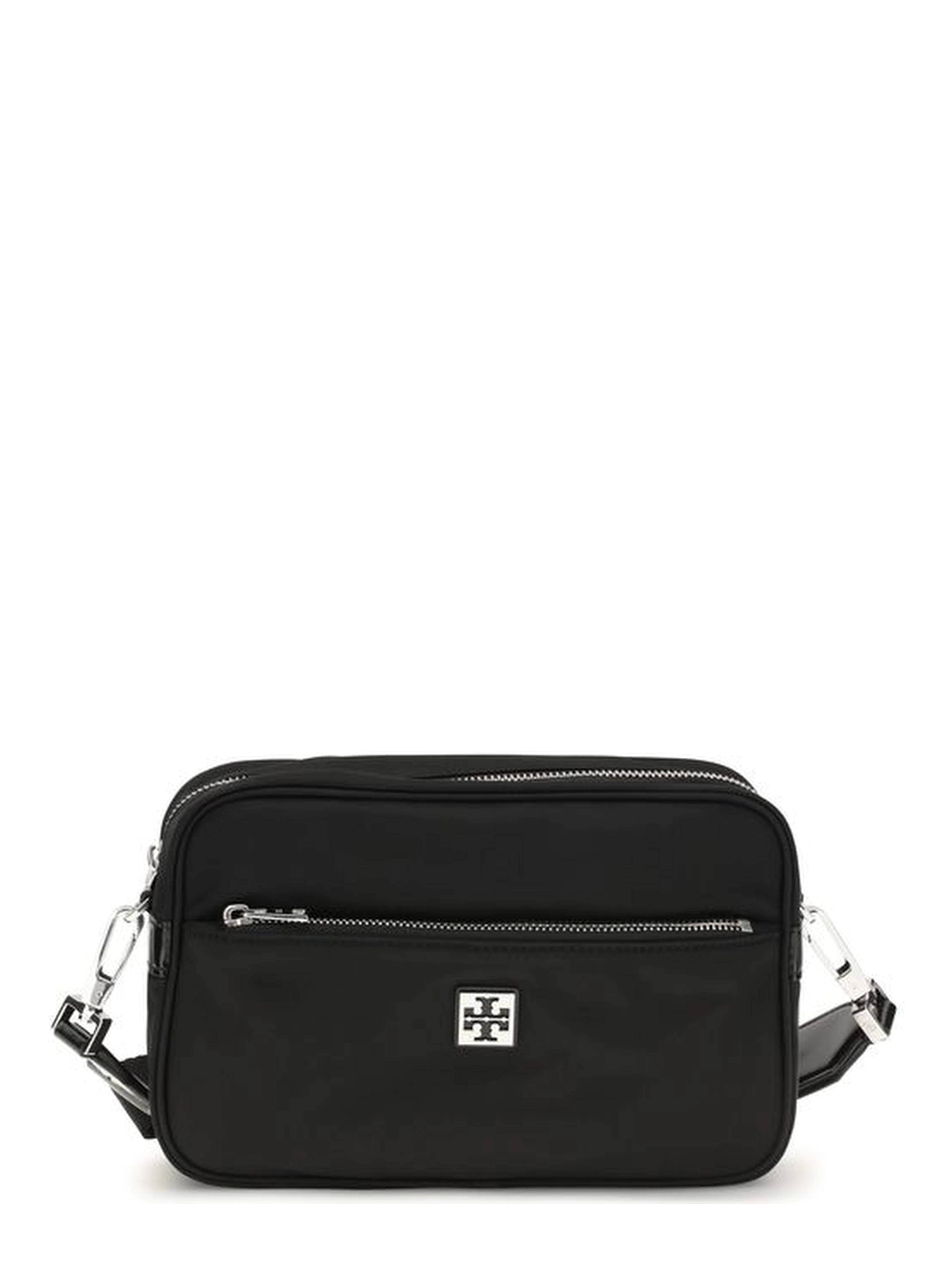 Black Polyamide Shoulder Bag