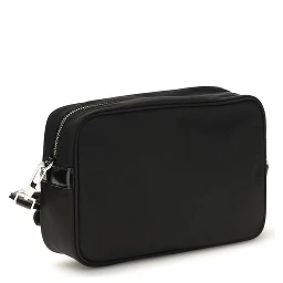 Black Polyamide Shoulder Bag