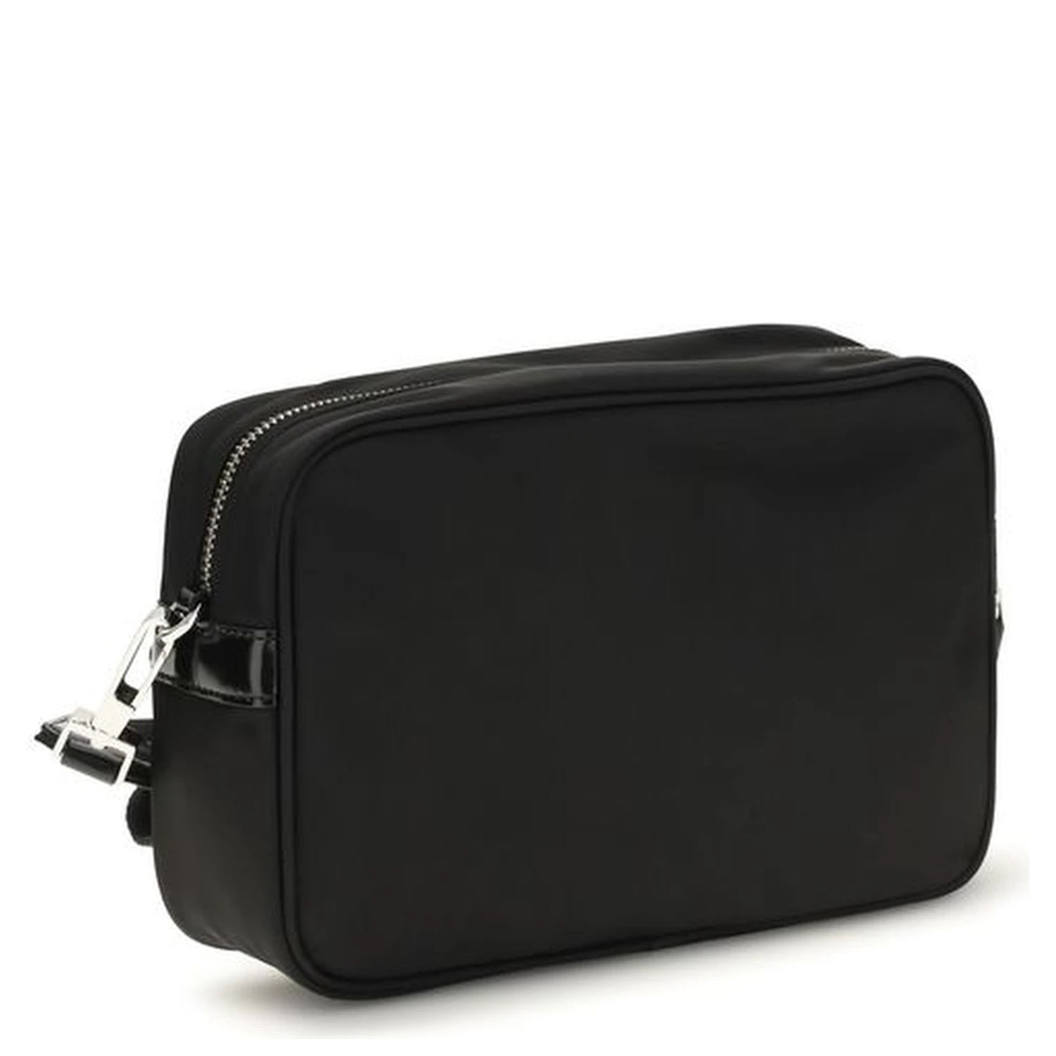 Black Polyamide Shoulder Bag