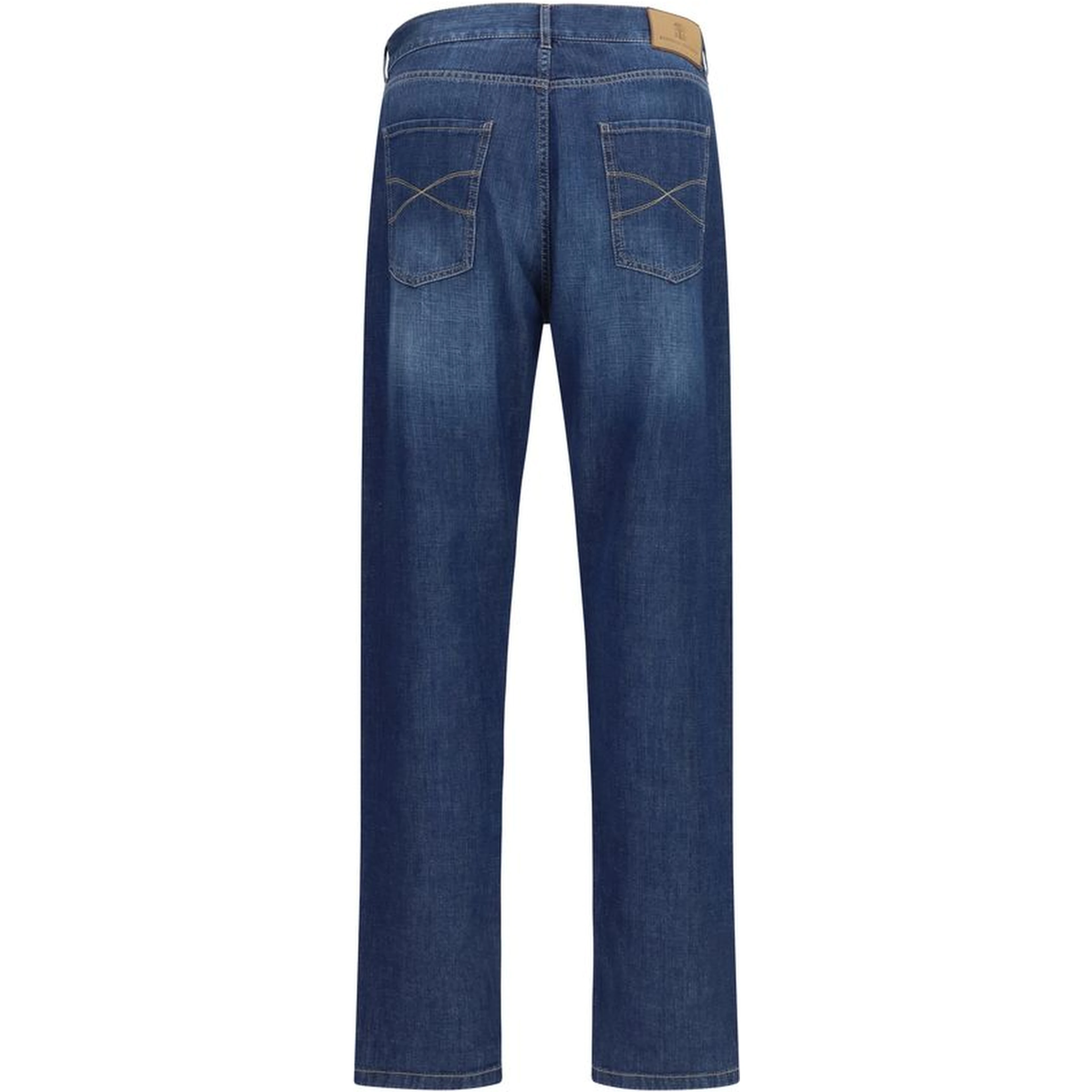 Blue Cotton Jeans Denim