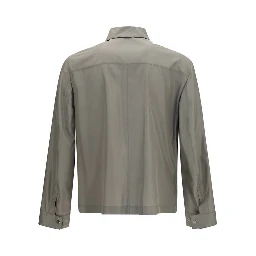 Bicolor Silk Jacket