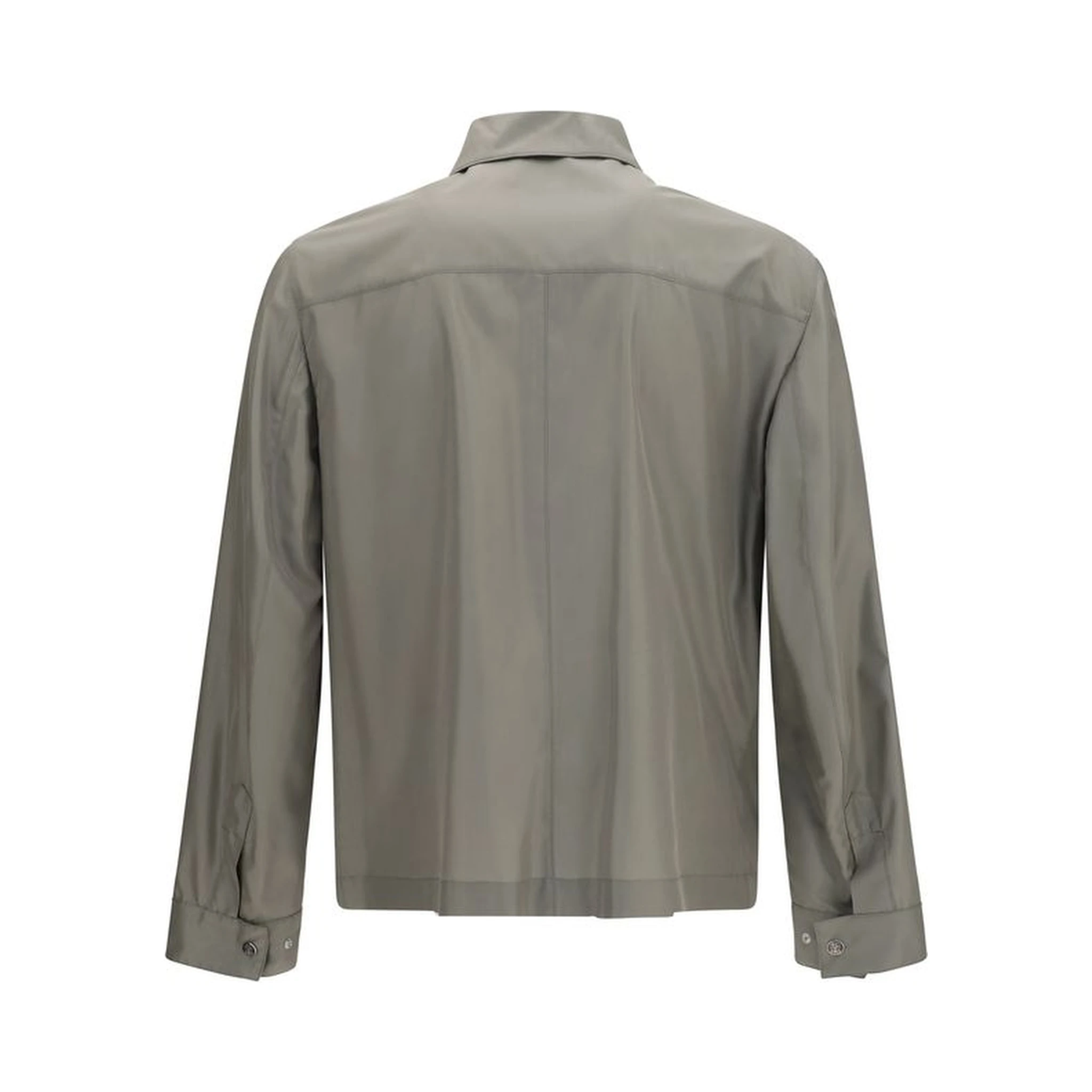 Bicolor Silk Jacket