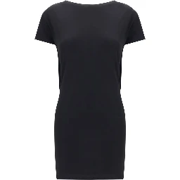 Black Viscose Cocktail Dress