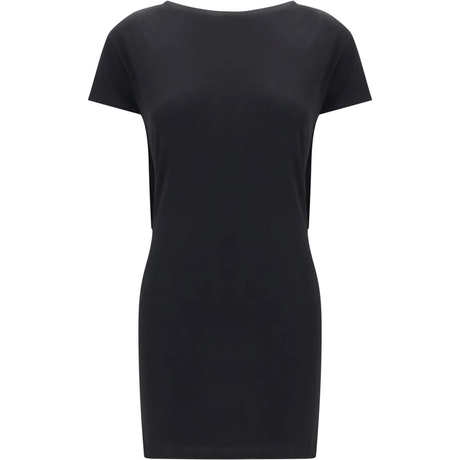 Black Viscose Cocktail Dress