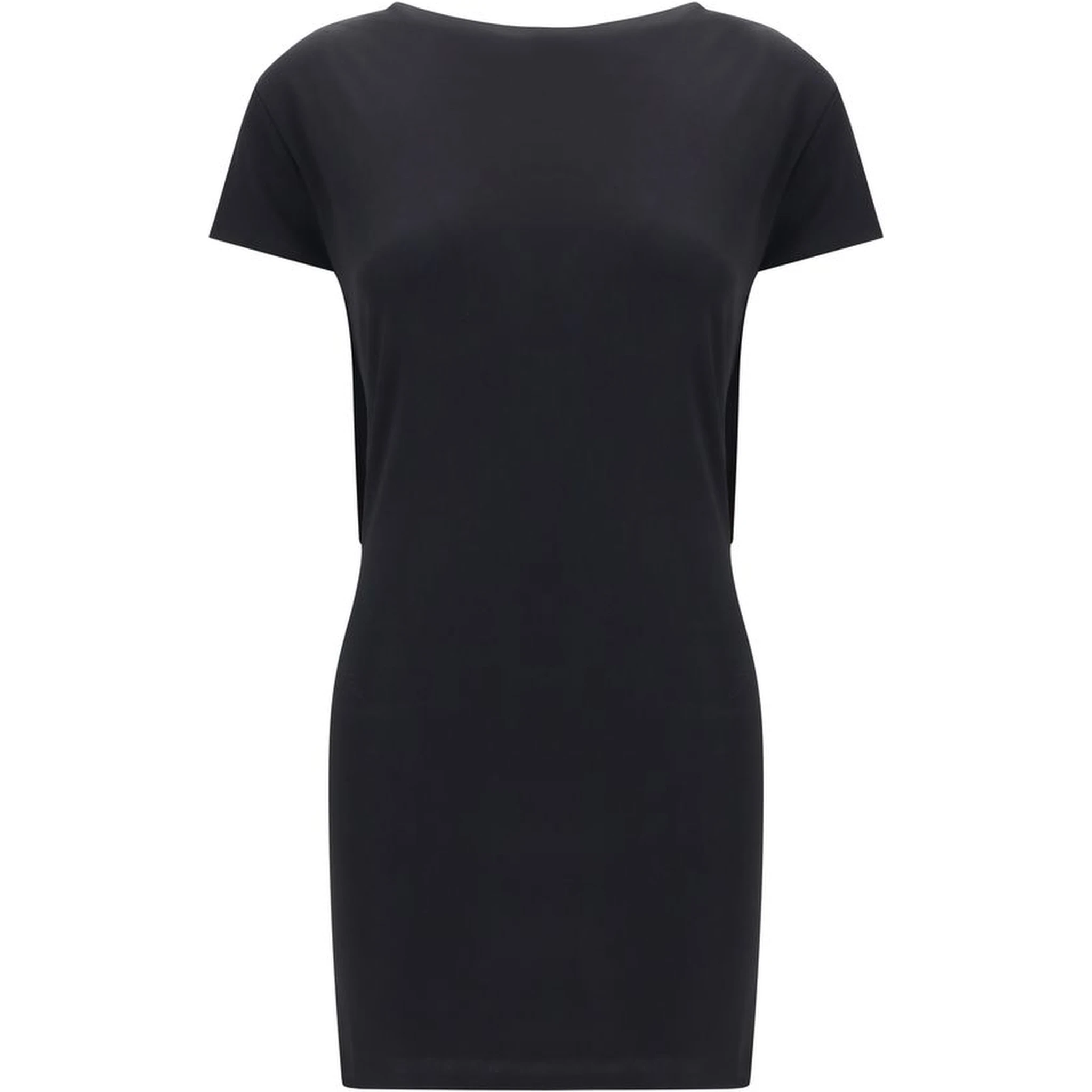Black Viscose Cocktail Dress