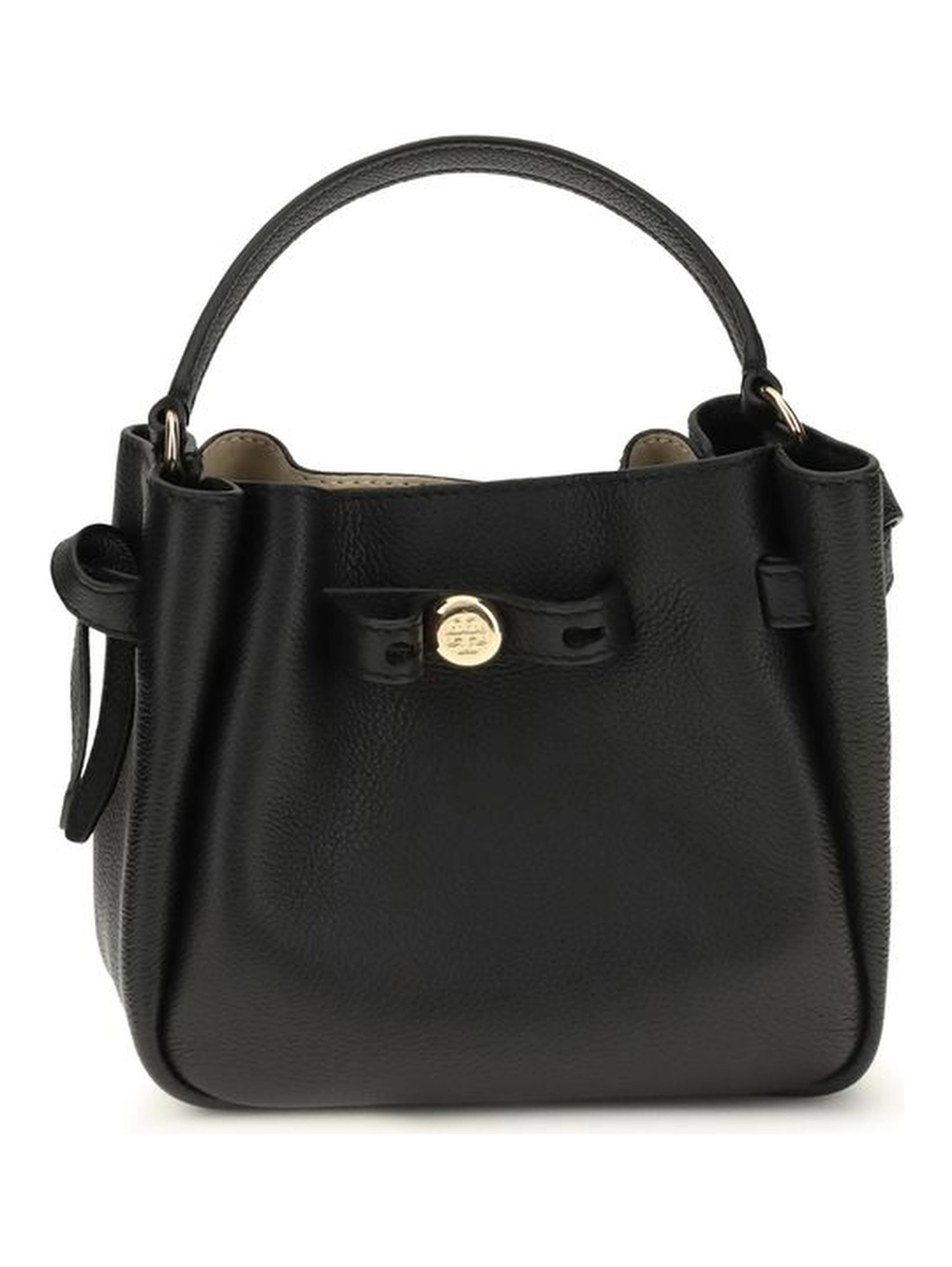 Black Calf Leather Bos Taurus Shoulder Bag