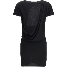 Black Viscose Cocktail Dress