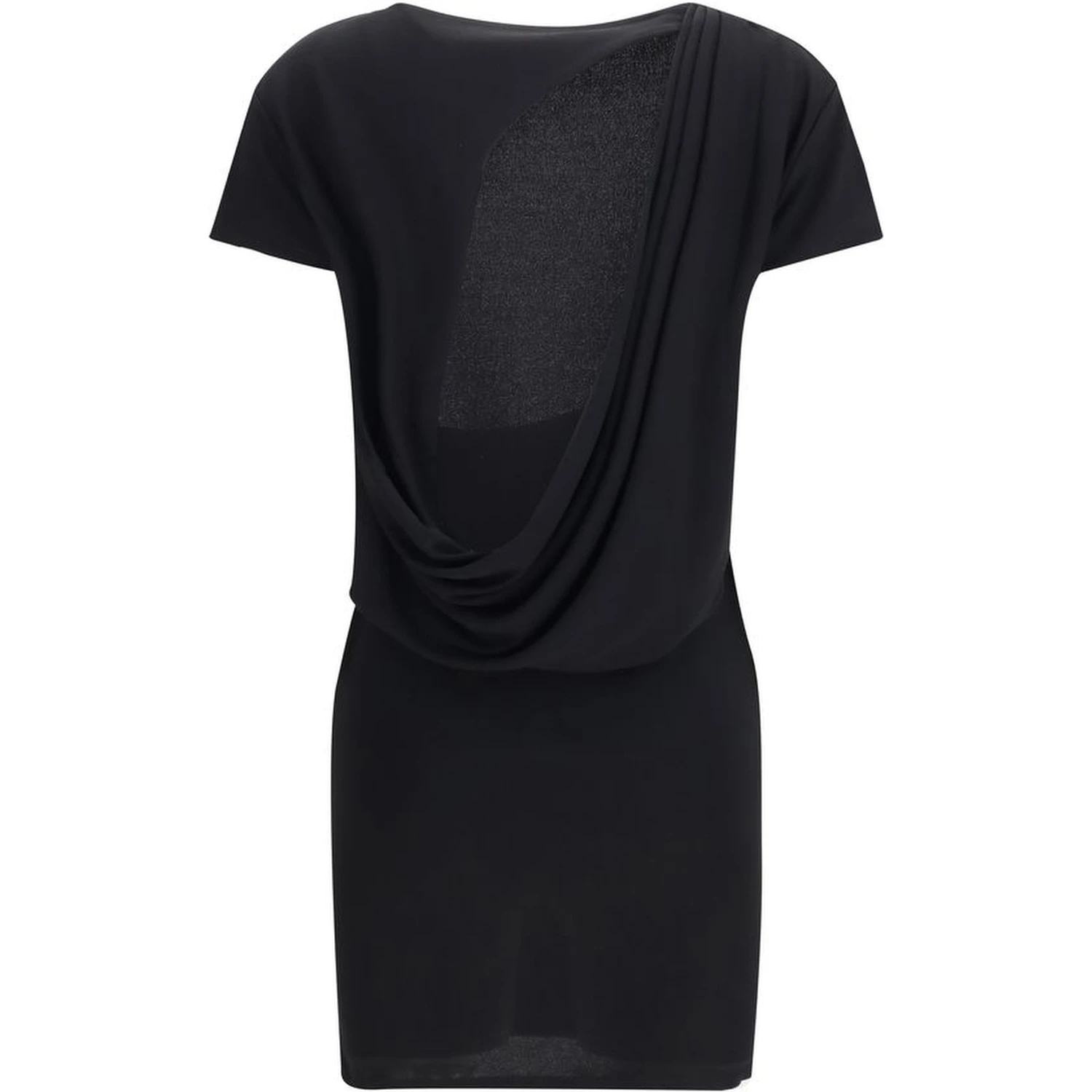 Black Viscose Cocktail Dress