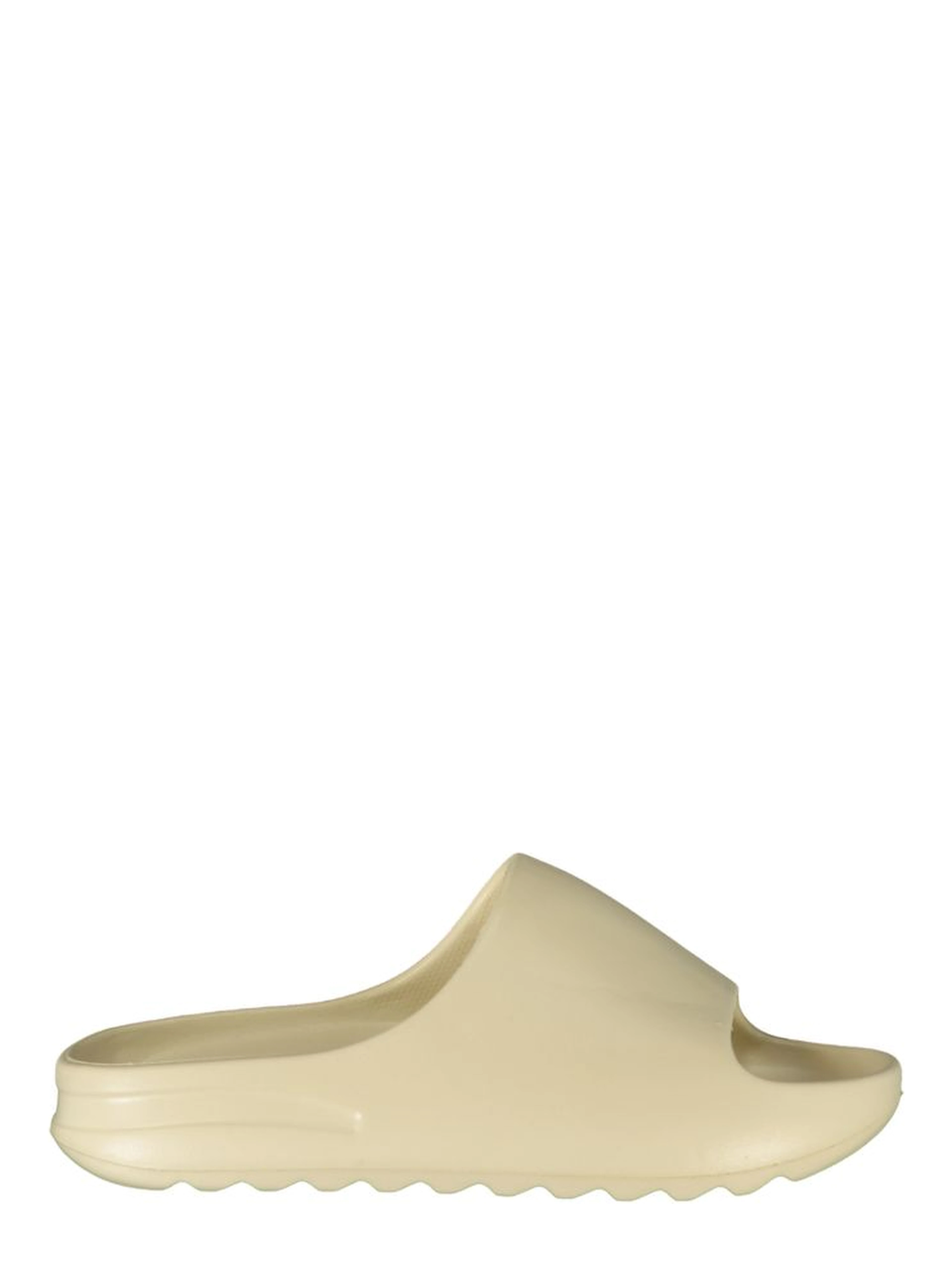 Beige Polyurethane Women's Slipper