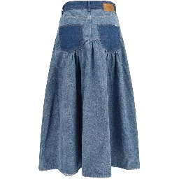 Blue Denim Skirt