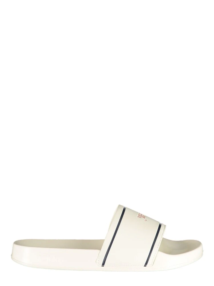 White Polyurethane Women's Slipper