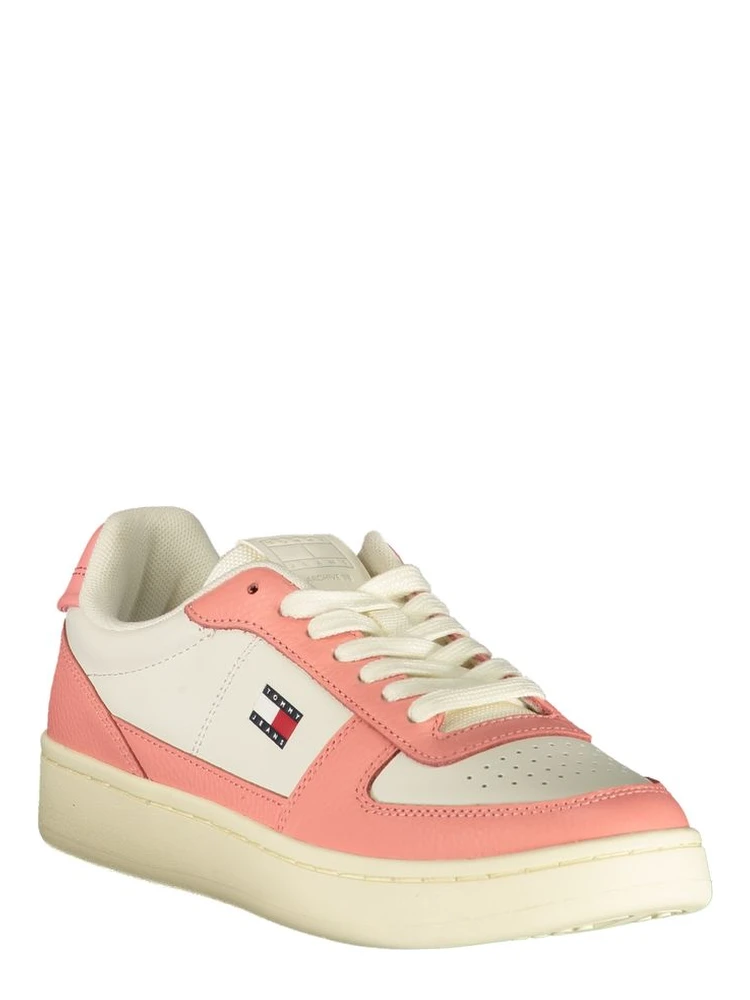 White Polyester Athletic Sneakers alternative