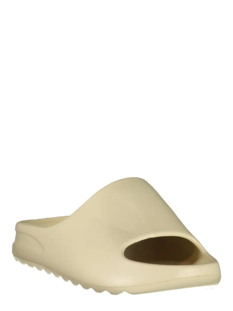 Beige Polyurethane Women's Slipper alternative