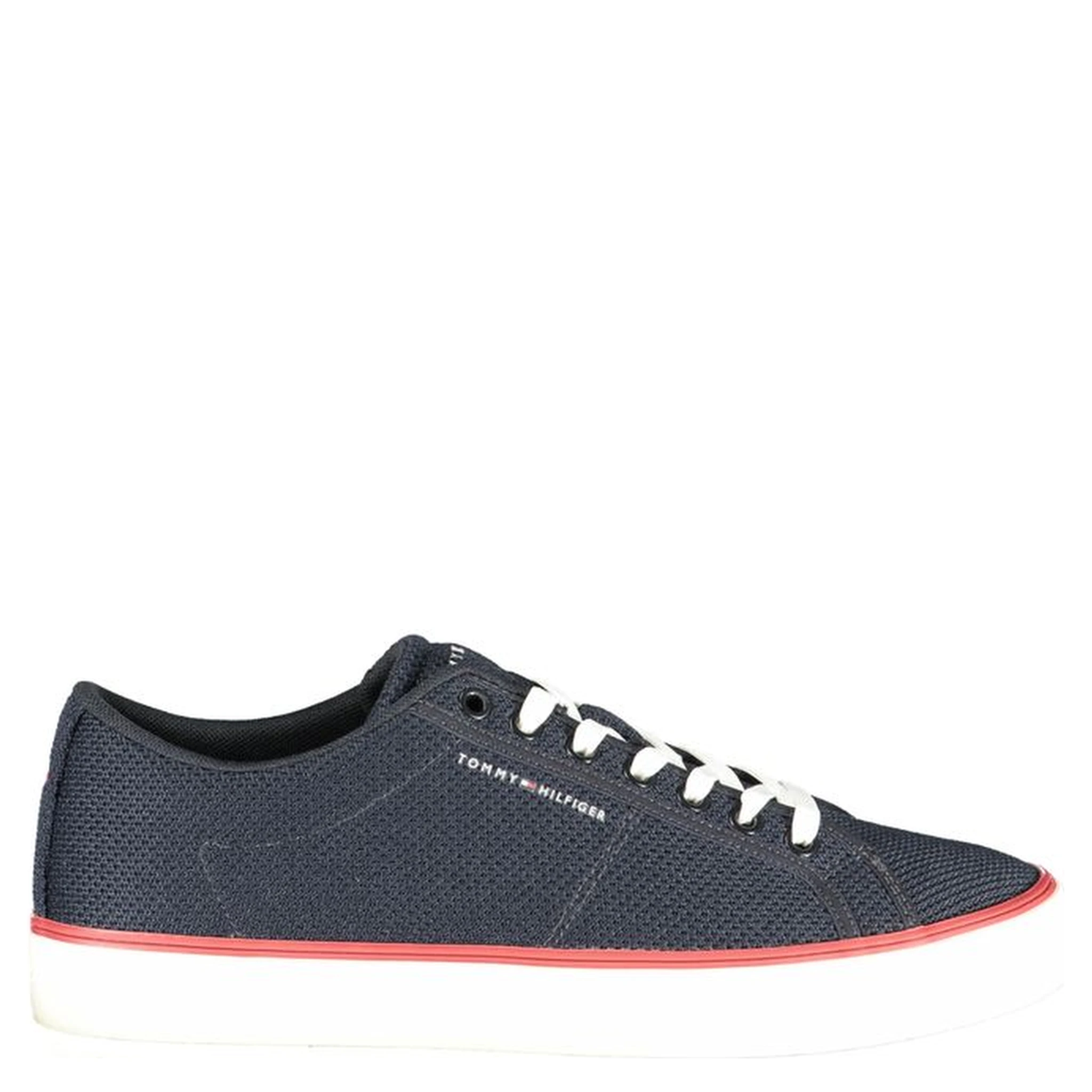 Blue Polyester Men's Sneaker