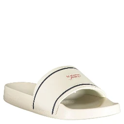 White Polyurethane Women's Slipper