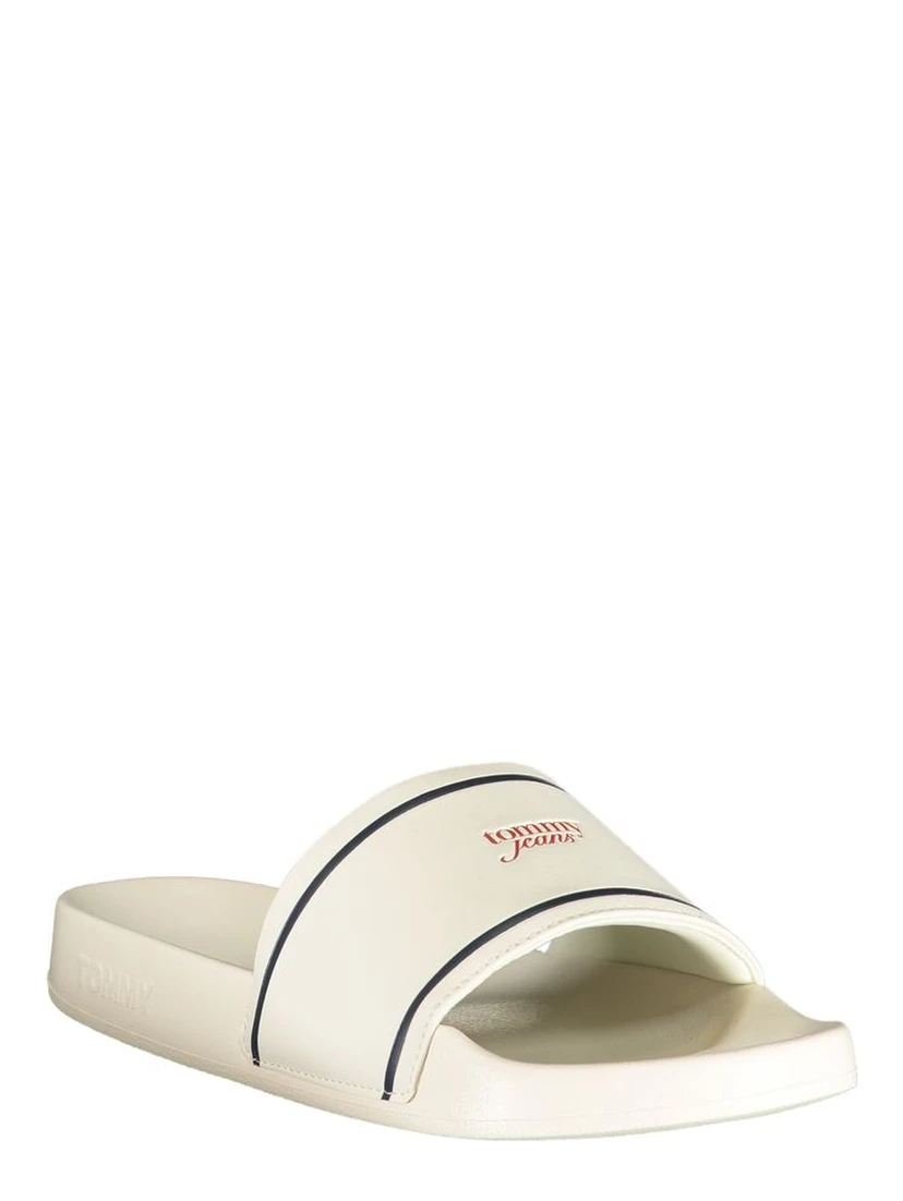 White Polyurethane Women's Slipper
