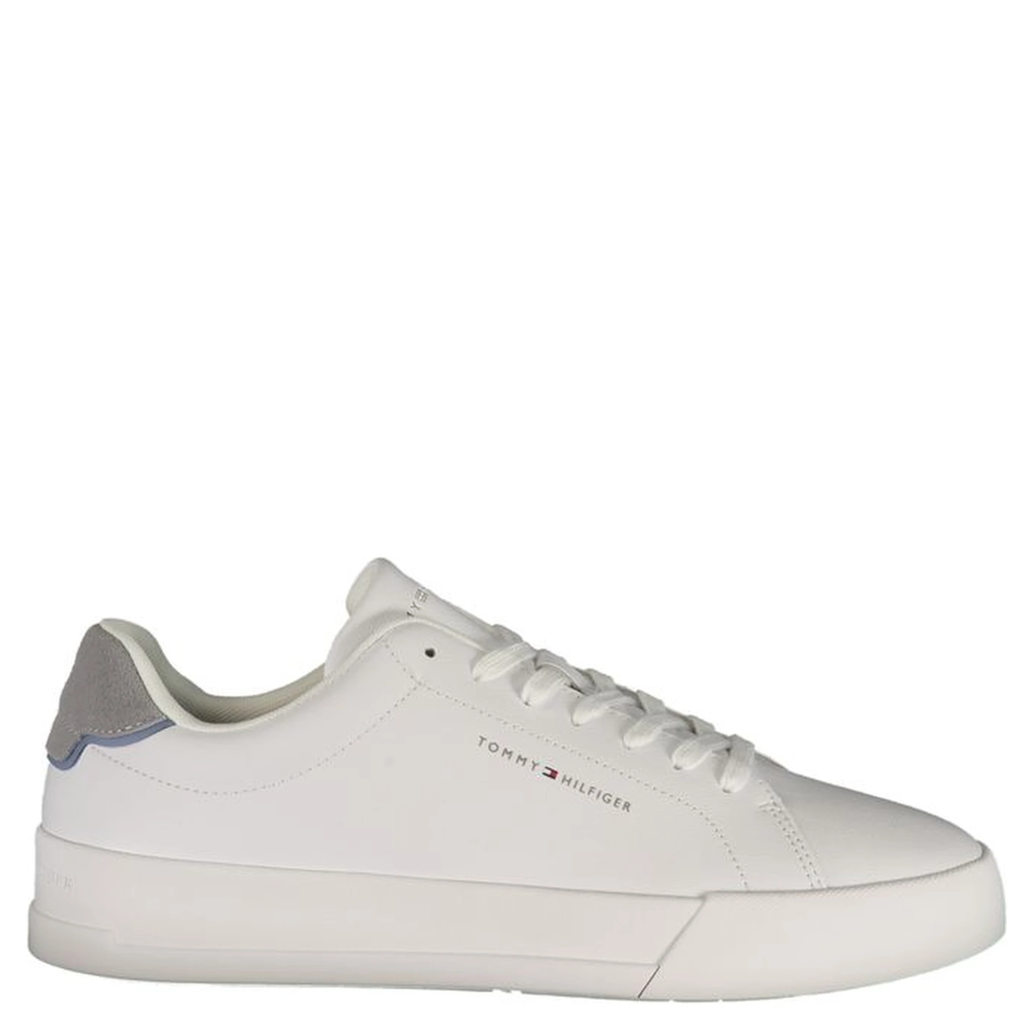White Polyurethane Men's Sneaker