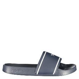 Blue Polyurethane Women's Slipper