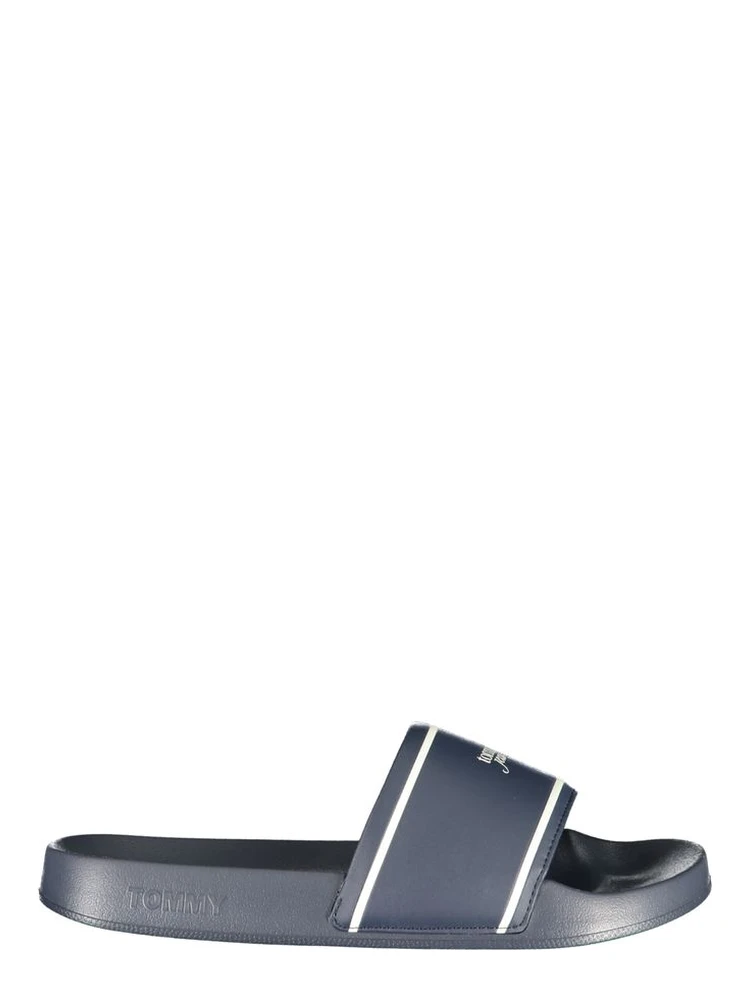 Blue Polyurethane Women's Slipper