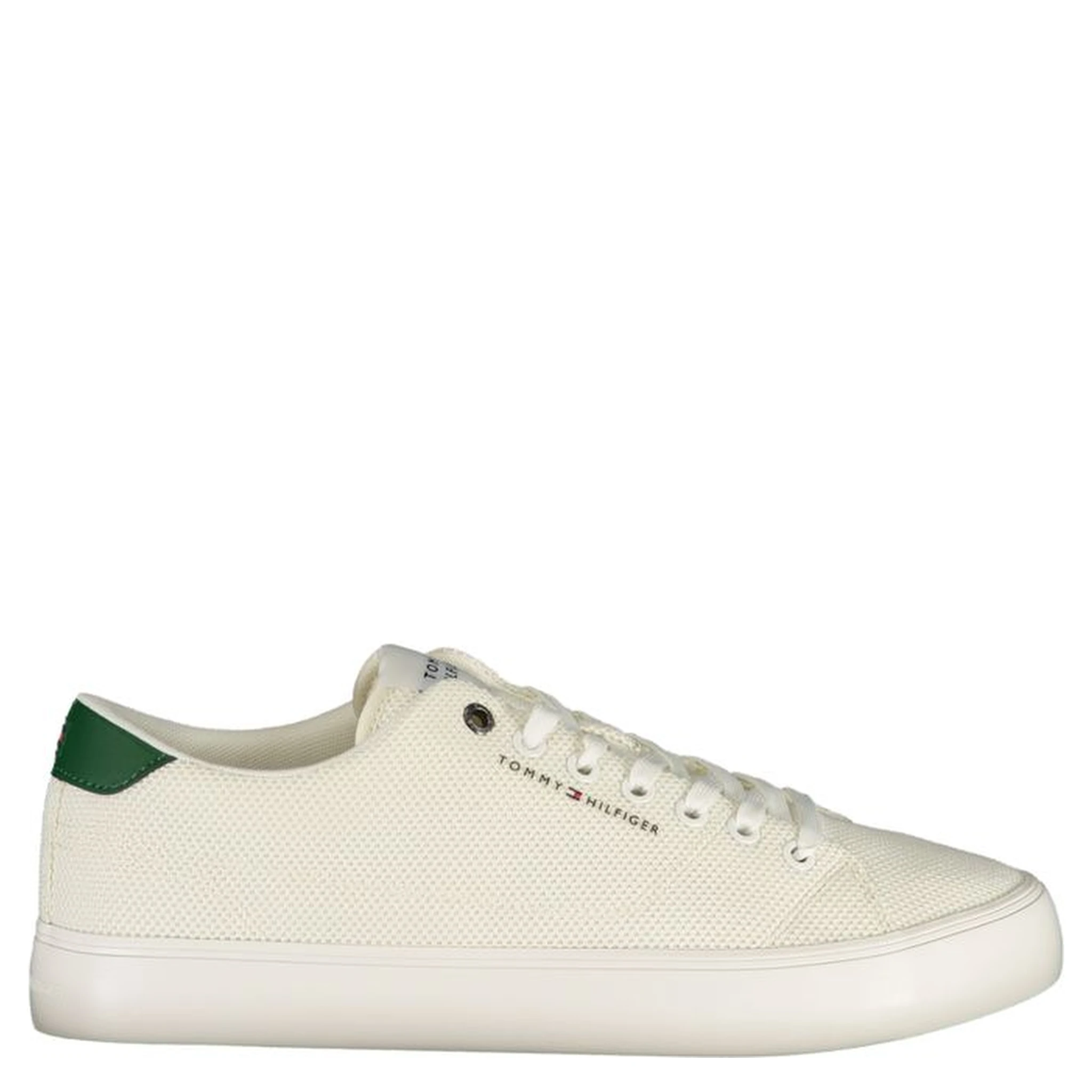 Bianco Polyester Men's Sneaker