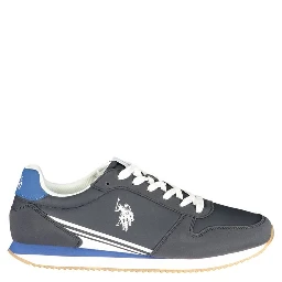 Blue Polyurethane Men's Sneaker