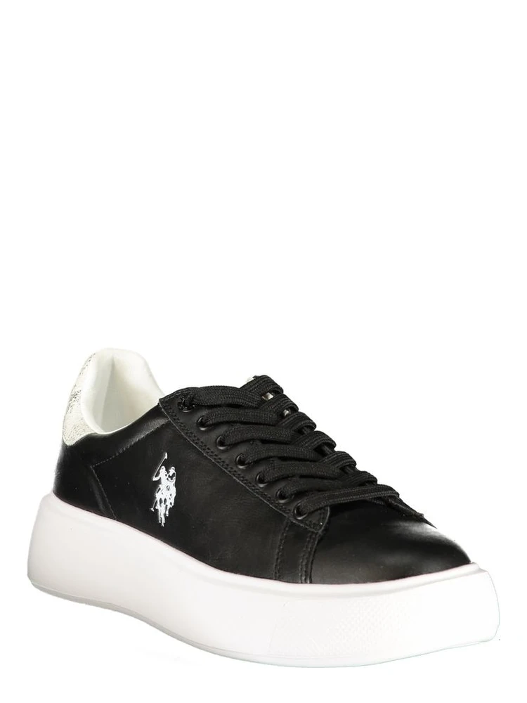 Black Polyurethane Women's Sneaker alternative